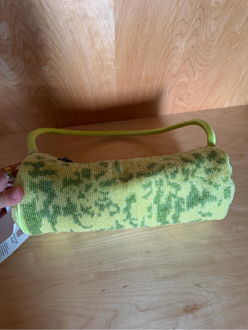 Free People beaded Barrel Handle Bag - Picture 2 of 5